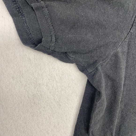 AC/DC Back In Black Band Tee Thrifted Vintage Style Size L - Picture 3 of 12